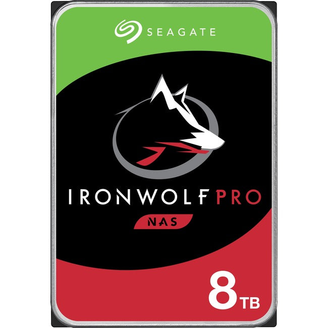 Seagate IronWolf Pro ST8000NE001 8 TB Hard Drive - 3.5" Internal - SATA (SATA/600)