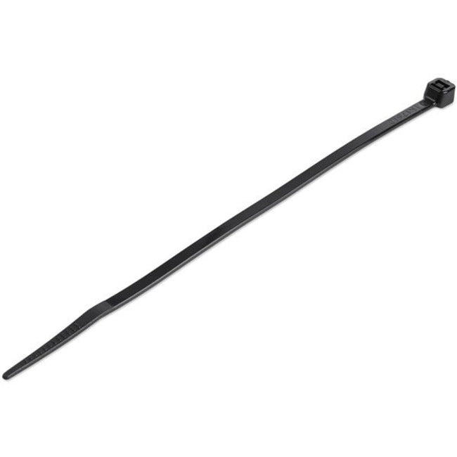 StarTech.com 6"(15cm) Cable Ties, 1-3/8"(39mm) Dia, 40lb(18kg) Tensile Strength, Nylon Self Locking Zip Ties, UL Listed, 1000 Pack, Black