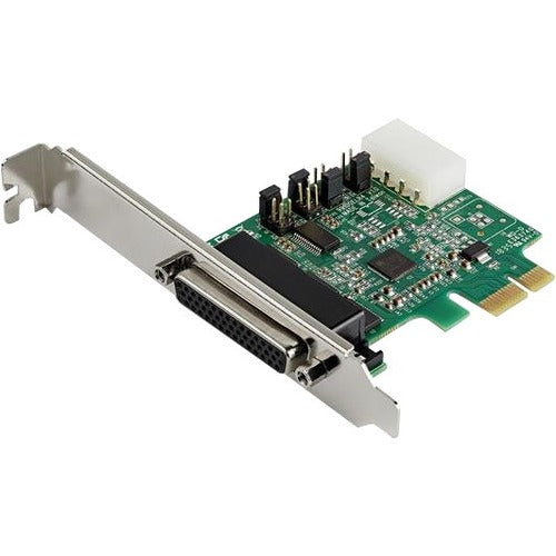 StarTech.com 4-port PCI Express RS232 Serial Adapter Card - PCIe to Serial DB9 RS-232 Controller Card - 16950 UART - Windows, macOS, Linux