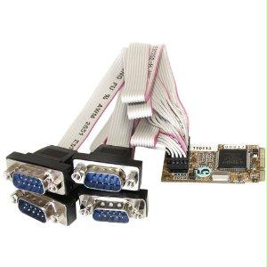 Startech Add Four Rs232 Serial Ports To An Embedded System Through A Mini Pci Express Slo