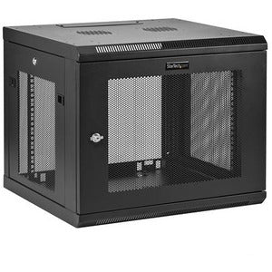 StarTech.com 9U Wallmount Server Rack Cabinet - Wallmount Network Cabinet - Up to 20.8 in. Deep