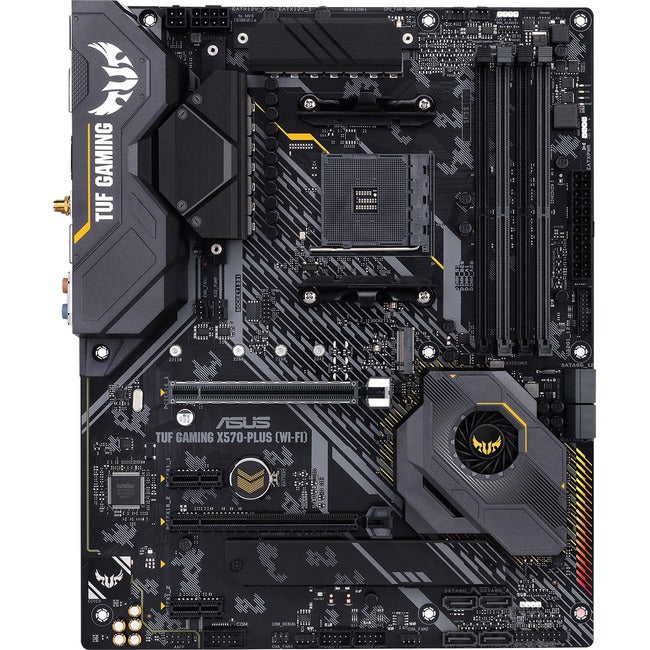 TUF GAMING X570-PLUS (WI-FI) Desktop Motherboard - AMD Chipset - Socket AM4
