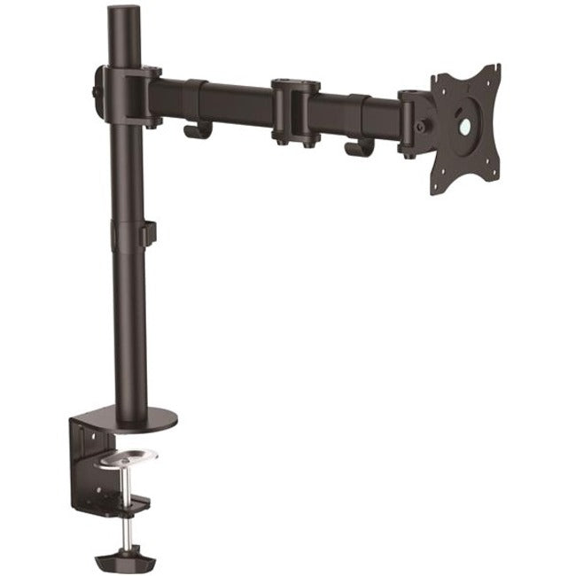 StarTech.com Desk Mount Monitor Arm 34 inch VESA Displays - Articulating Single Monitor Pole Mount - Height Adjustable Arm - Clamp/Grommet