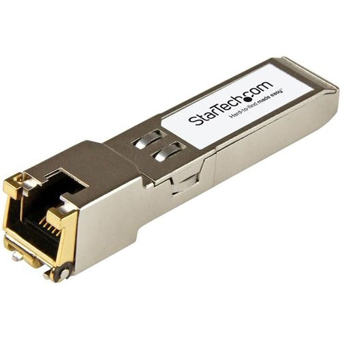 StarTech.com Extreme Networks 10065 Compatible SFP Module - 1000BASE-T - 1GE Gigabit Ethernet SFP to RJ45 Cat6/Cat5e Transceiver - 100m