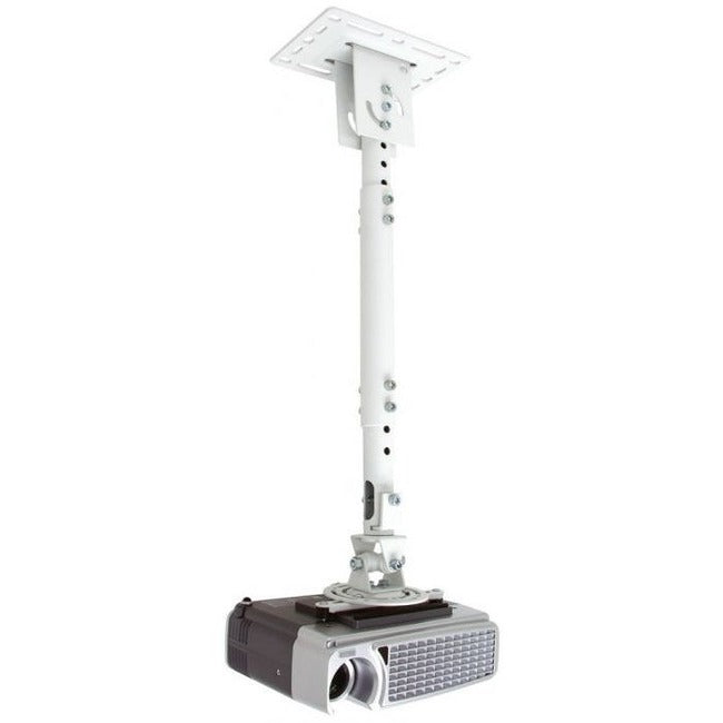 Atdec ceiling projector mount, adjustable drop - Loads up to 33lb - VESA up to 65x200