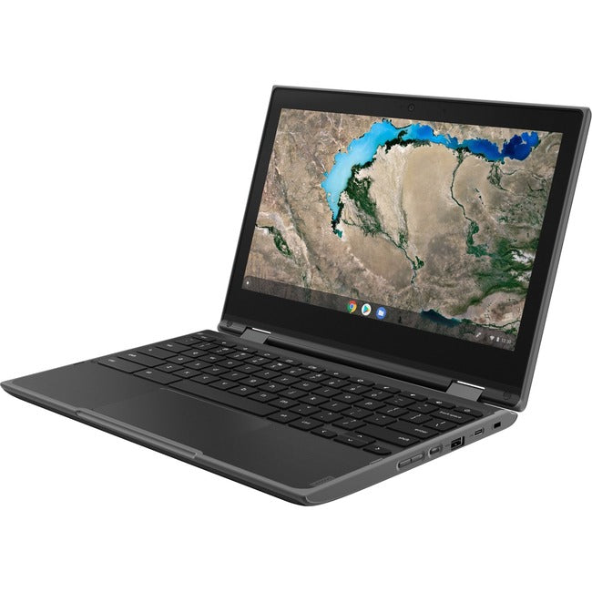 Lenovo 300e Chromebook 2nd Gen 81MB001DUS 11.6" Touchscreen 2 in 1 Chromebook - HD - 1366 x 768 - Intel Celeron N4020 Dual-core (2 Core) 1.10 GHz - 4 GB RAM - 32 GB Flash Memory - Black