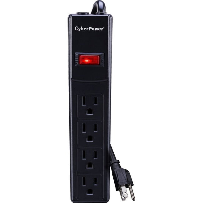 CyberPower CSB404 Essential 4-Outlets Surge Suppressor