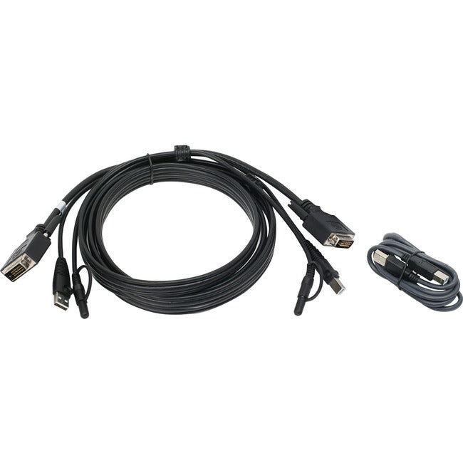 IOGEAR 10 Ft. DVI, USB KVM Cable Kit with Audio (TAA)