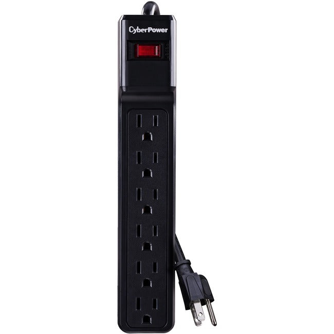 CyberPower CSB6012 Essential 6-Outlets Surge Suppressor with 1200 Joules and 12FT Cord - Plain Brown Boxes