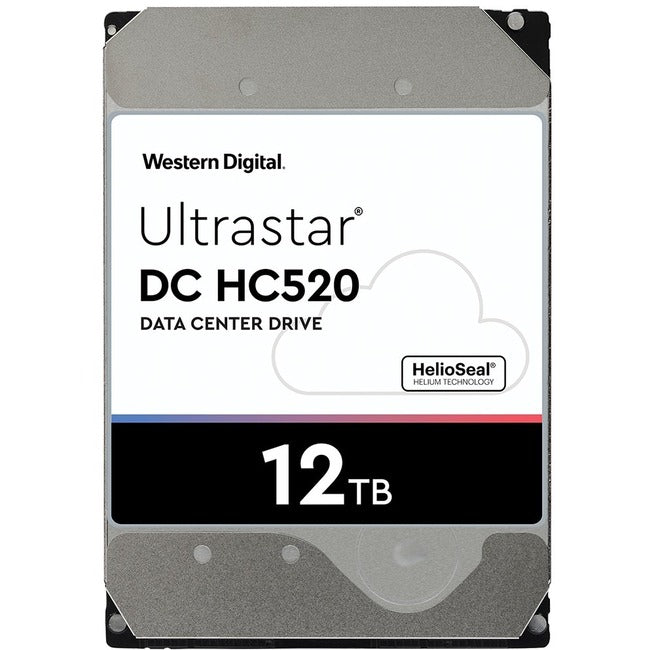 Western Digital Ultrastar He12 HUH721212AL5205 12 TB Hard Drive - 3.5" Internal - SAS (12Gb/s SAS)