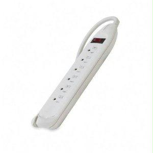Belkin Components 6-outlet Power Strip, 4ft, White