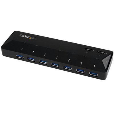 Startech Add Seven Usb 3.0 (5gbps) Ports To Your Computer Plus Fast-charge Two Mobile Dev