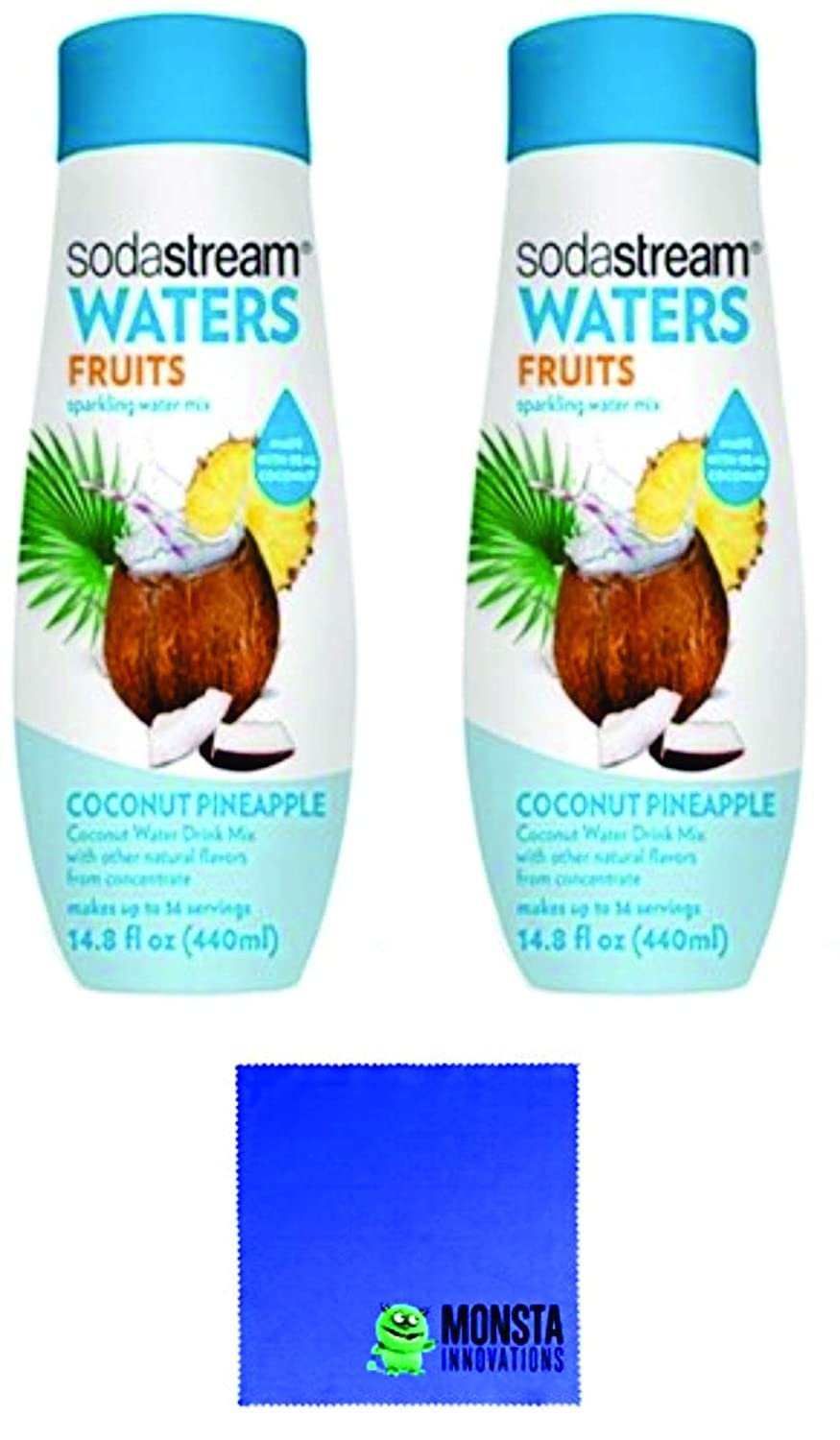 Sodastream Waters Flavor Bundle, Waters Mix Coconut Pineapple - Twin Pack